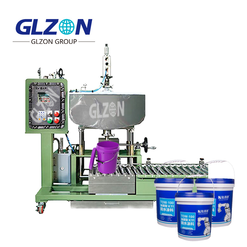 Pail Jerry Can Gallon Filling Machine for Paint, Detergent, Resin, Glue, Coating Semi Automatic Paint Filling Machine