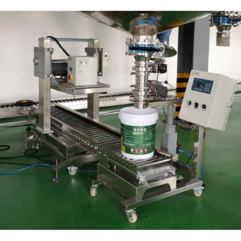 真石漆灌裝自動(dòng)封蓋機(jī)