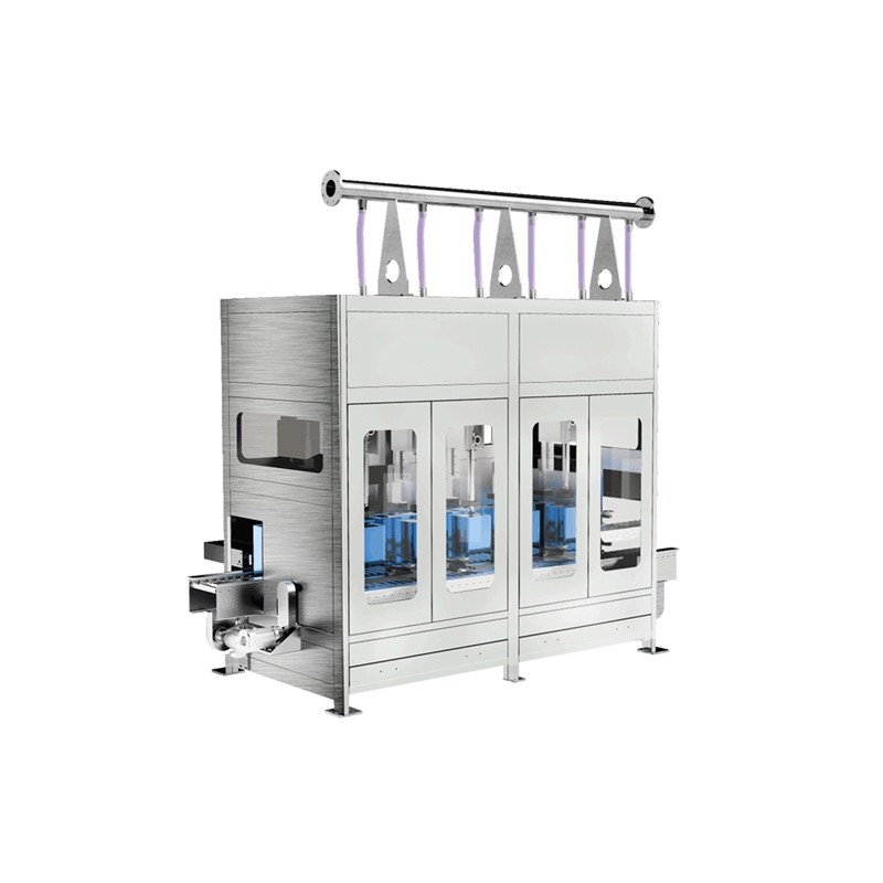 液體肥料灌裝機 稱重式六頭食用油灌裝機