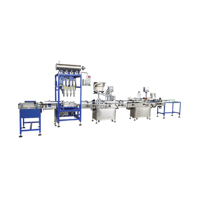 自動裝桶灌裝機 3L-5L灌裝機 瓶裝水灌裝生產(chǎn)線