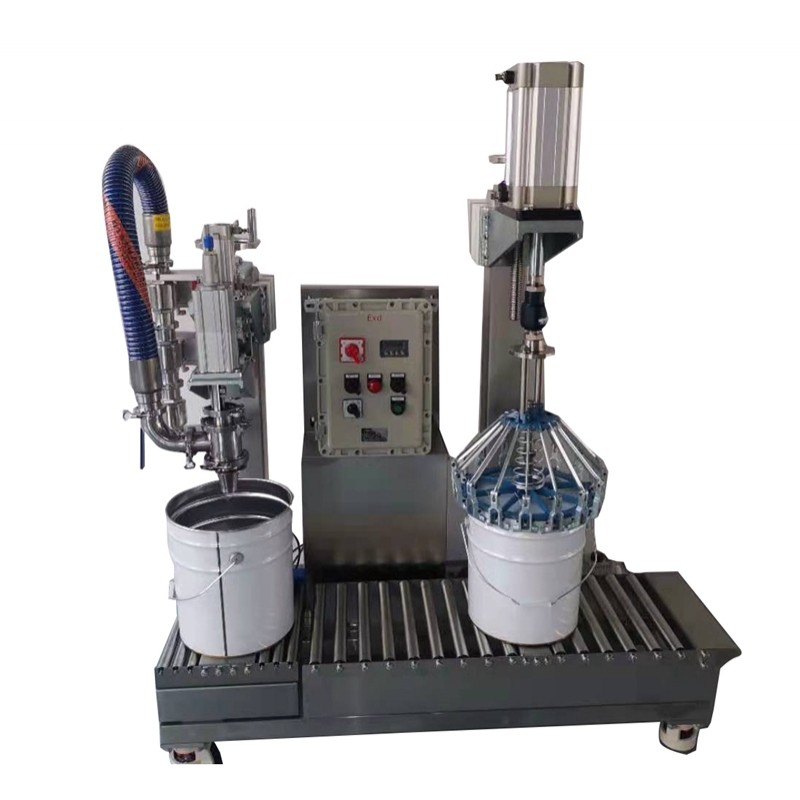 自動定位灌裝機(jī) 儲桶式定量灌裝機(jī) 敞口桶灌裝機(jī)