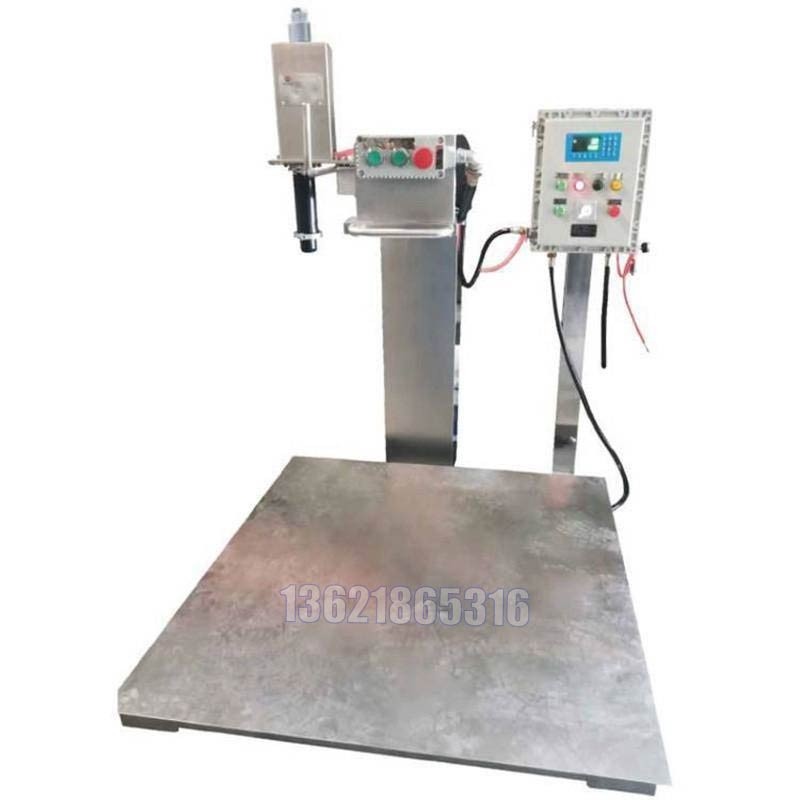 1000L-IBC噸桶自動壓蓋灌裝機(jī) 樹脂灌裝機(jī)