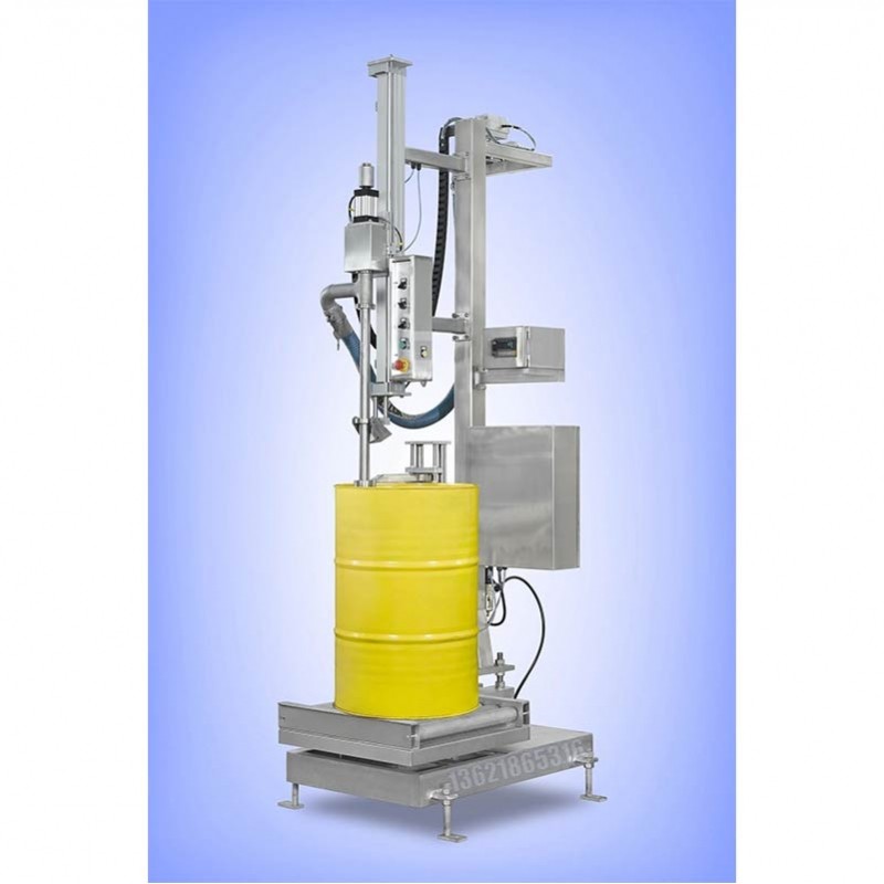 200L自動(dòng)貼標(biāo)桶裝站 瀝青桶裝站