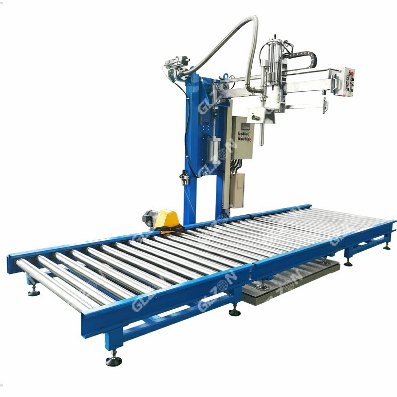 1200公斤IBC噸桶消毒劑包裝機(jī) 雙頭稱重式包裝機(jī)