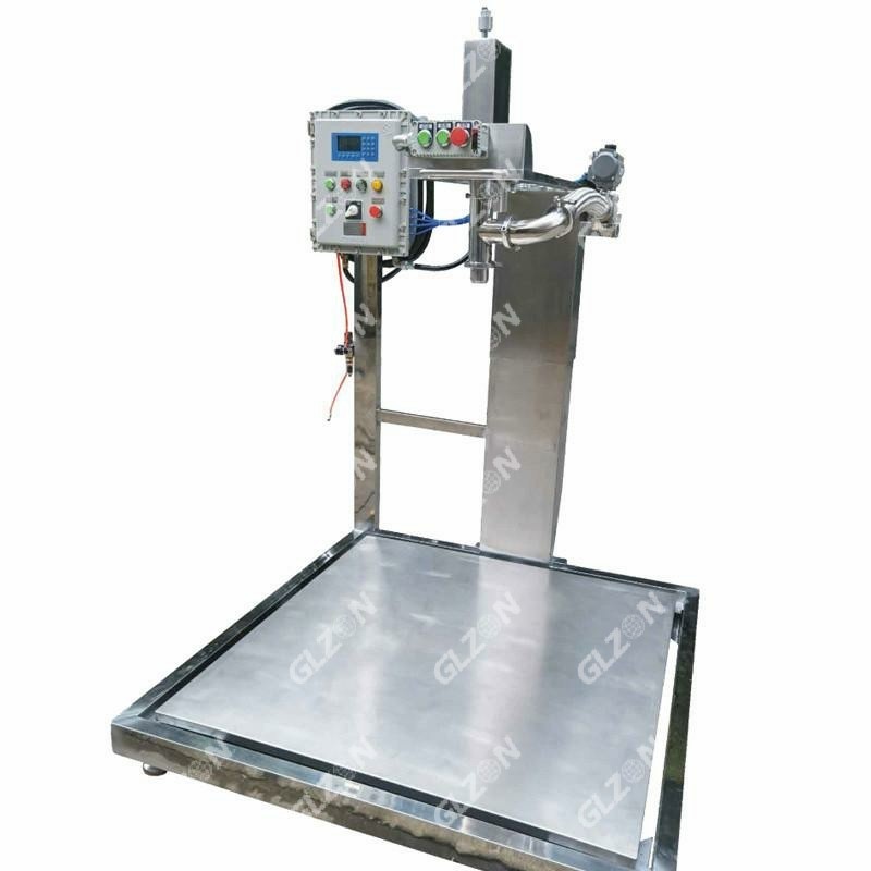 定量分裝分裝機(jī) 1000KG噸桶樹脂分裝機(jī)