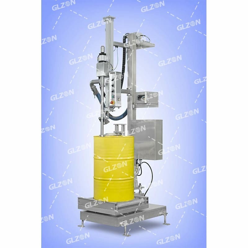 液體灌裝機(jī)-200KG自動(dòng)貼標(biāo)灌裝機(jī)