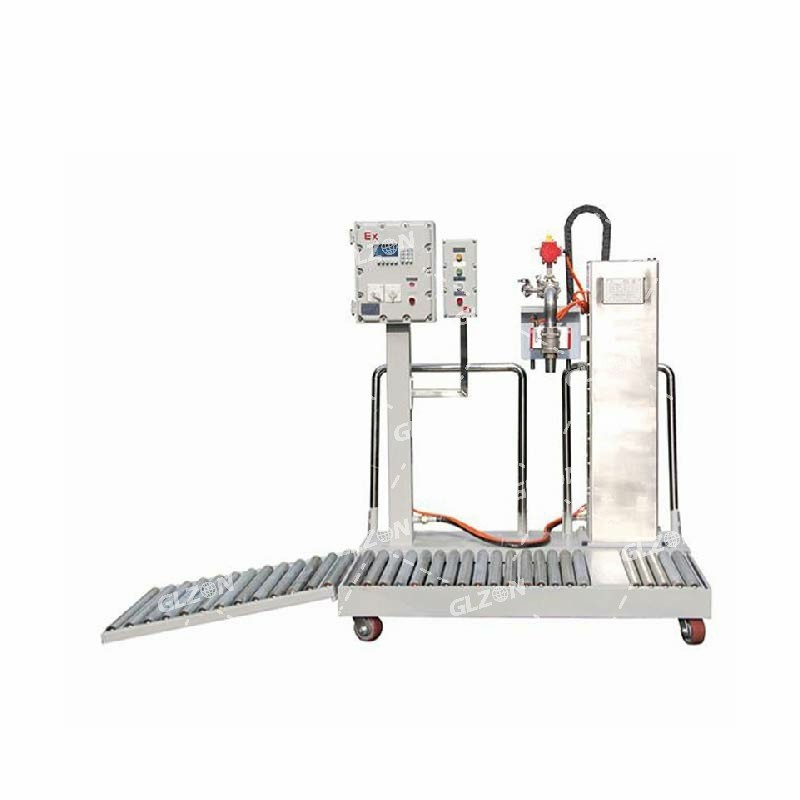 涂料灌裝機(jī)-180千克自動(dòng)對口灌裝機(jī)