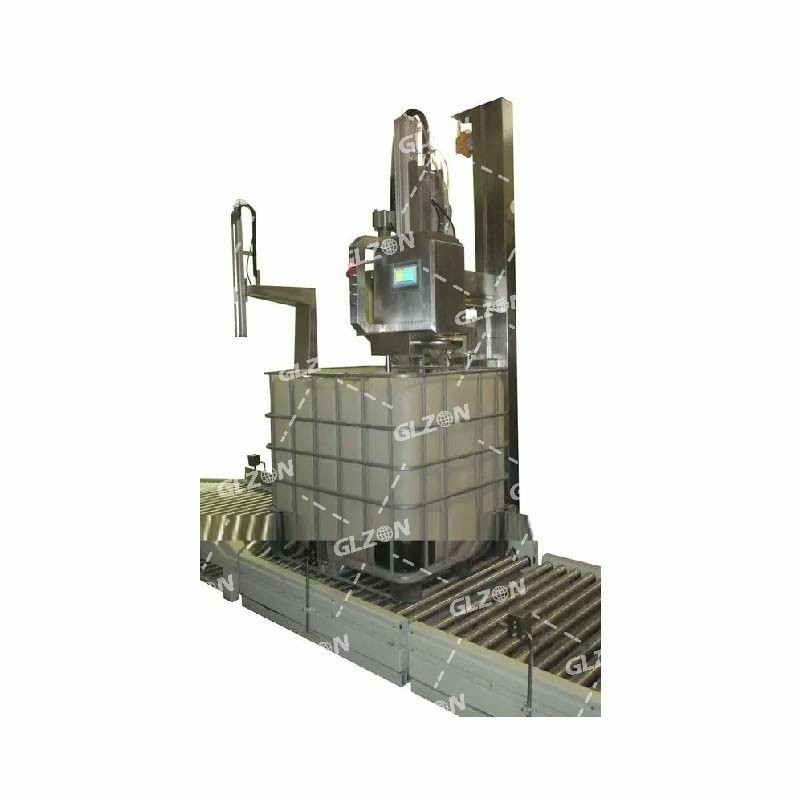 視覺尋址灌裝機(jī),1000L-IBC噸桶添加劑灌裝機(jī)