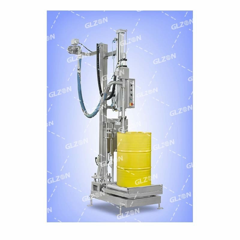 200L自動(dòng)旋蓋灌裝機(jī)-涂料灌裝機(jī)