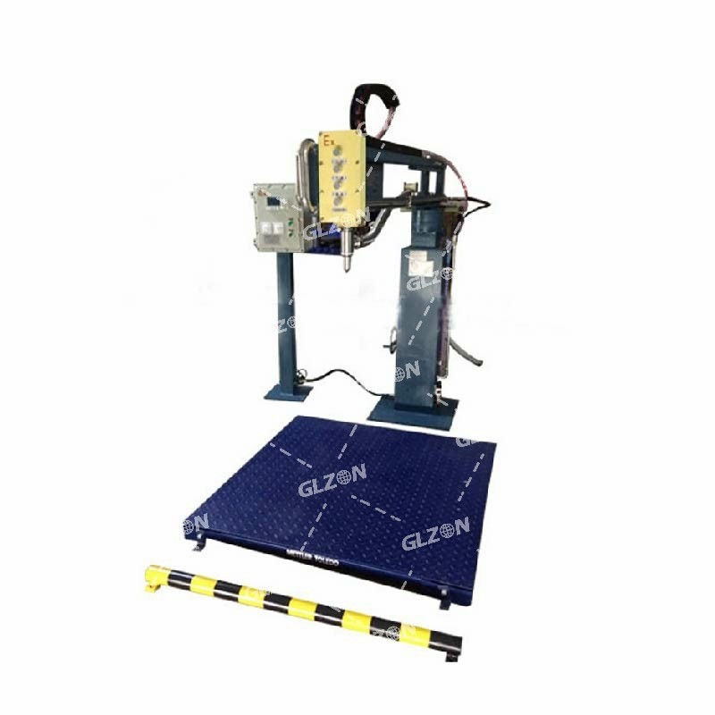 自動(dòng)旋蓋包裝機(jī),1000L噸桶消毒劑包裝機(jī)