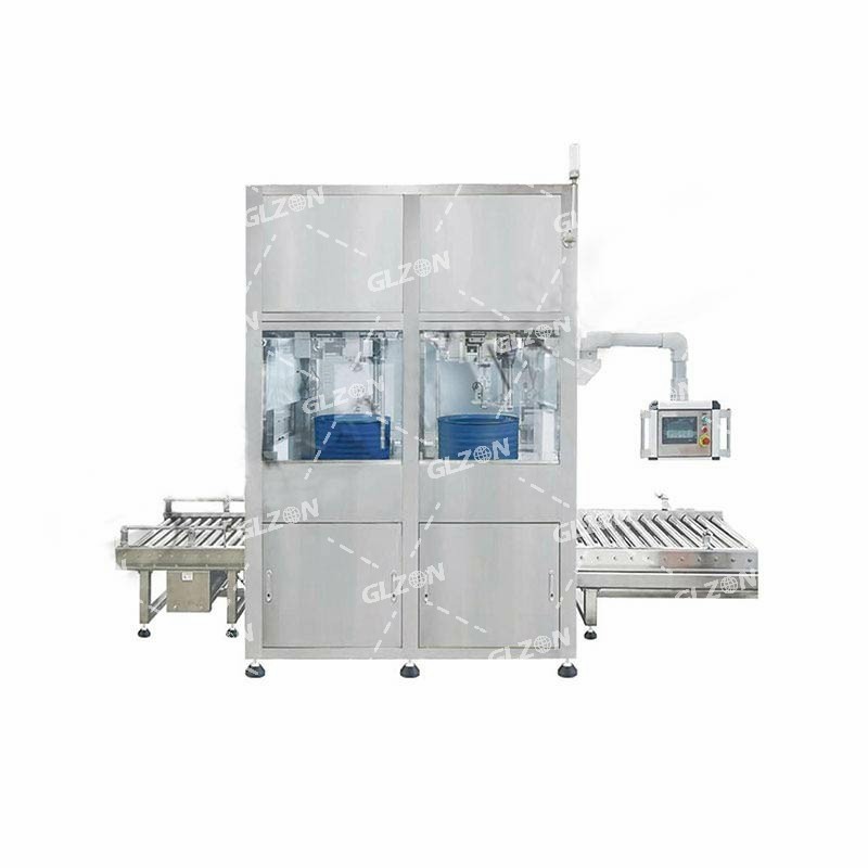 雙斜坡式灌裝機,300KG乳酸灌裝機