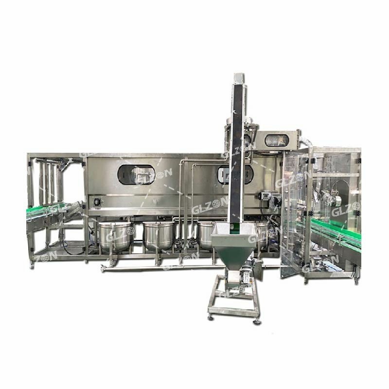 20升自動(dòng)開蓋灌裝機(jī)_香料灌裝機(jī)