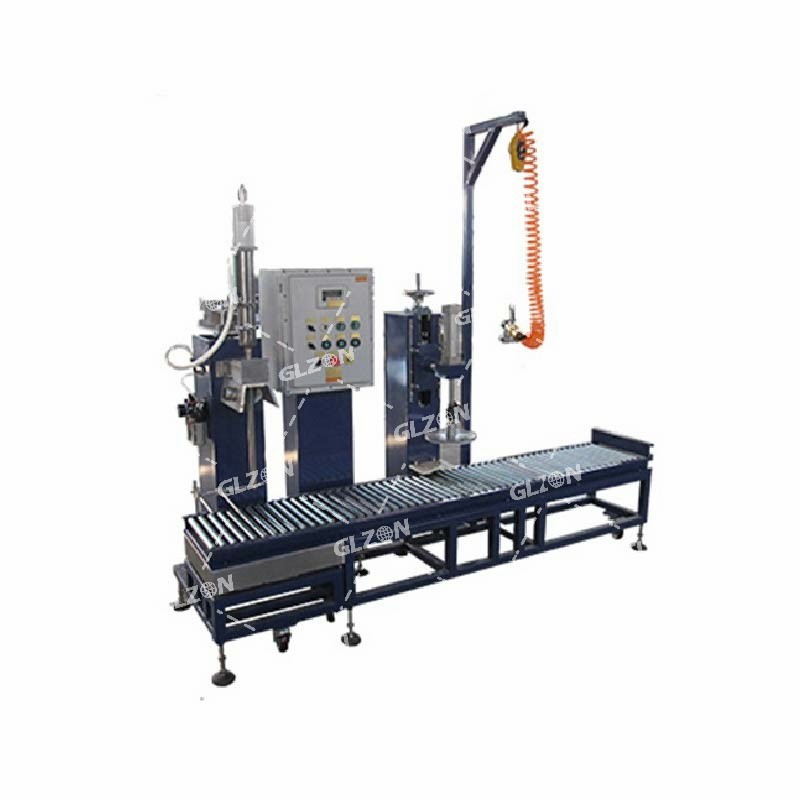 化學(xué)液體包裝機_2.5公斤雙斜坡式包裝機