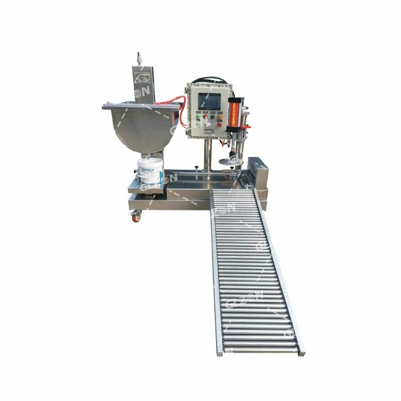 25公斤家具漆灌裝機(jī),無(wú)泡沫灌裝機(jī)