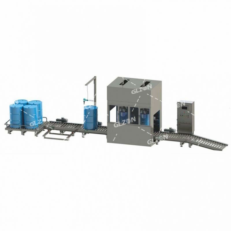 300L半自動稱重灌裝機(jī)-潤滑脂灌裝機(jī)