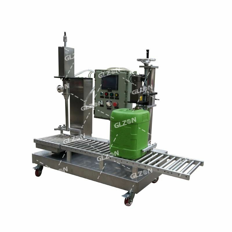 緊湊型灌裝機(jī),25升電解液灌裝機(jī)