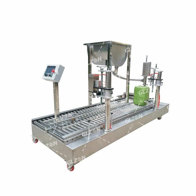 20L油性涂料灌裝機(jī)_耐腐蝕型灌裝機(jī)