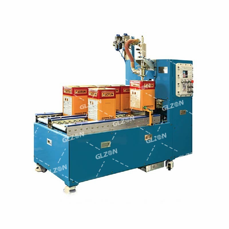 化工油脂桶裝機(jī)-10千克封閉式桶裝機(jī)