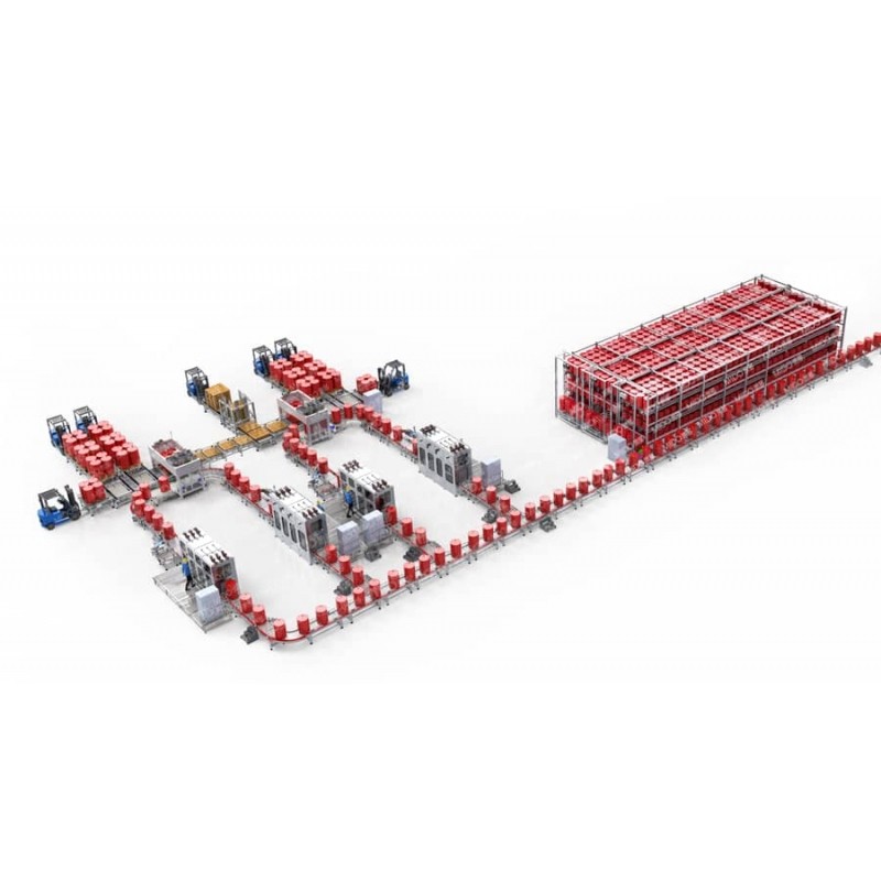 200L鋼桶、IBC桶全自動(dòng)立體倉(cāng)庫(kù)管理系統(tǒng)的自動(dòng)化程度有多高
