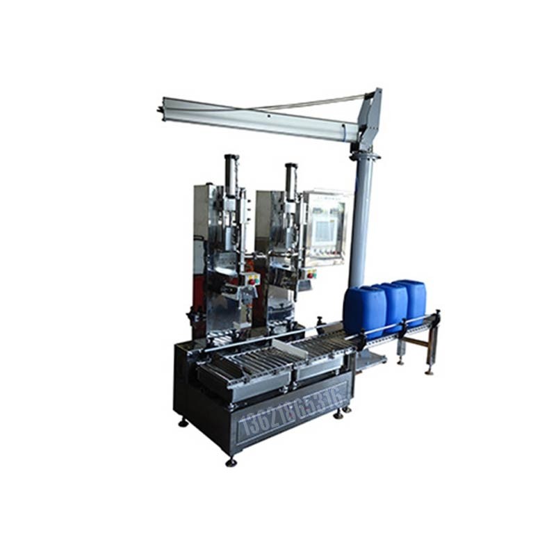 ?潤滑油全自動稱重式灌裝機 液體灌裝設(shè)備 防凍液罐裝機現(xiàn)貨