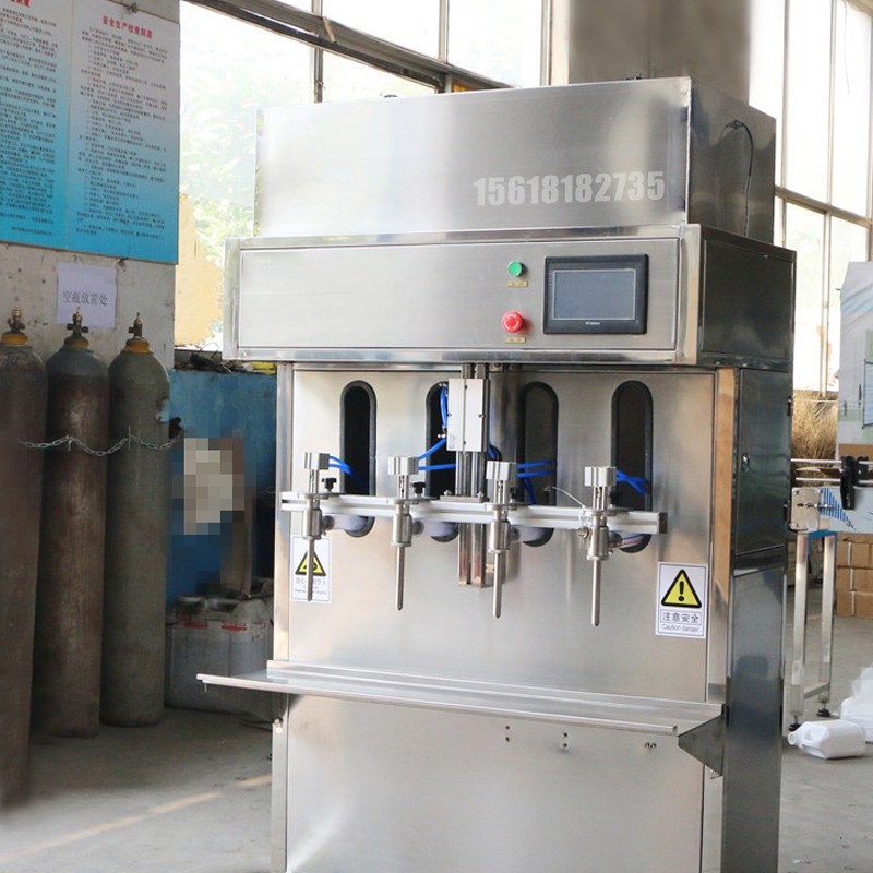 半自動液體智能灌裝機(jī)