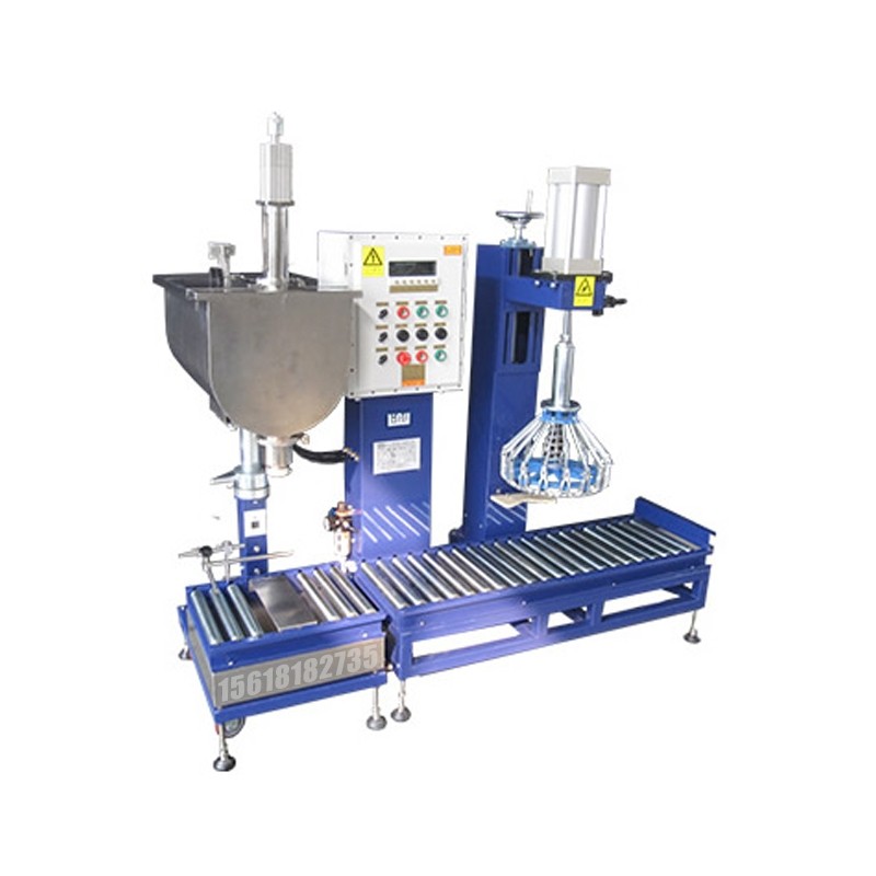 20L儲槽防爆式梅花壓蓋灌裝機(jī)