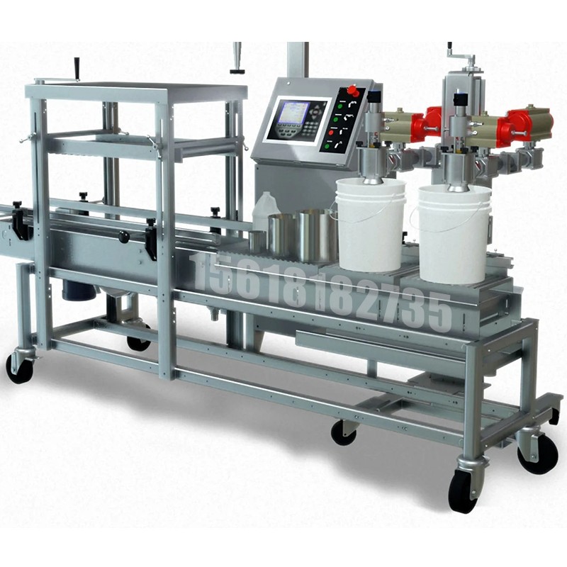 罐頭半自動(dòng)凈重灌裝