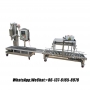 5 Gallon Weighing Filling Machine, Automatic Cap Placement, Suitable for Chemical, Paint, Coating, 2